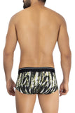 HAWAI 42182 Printed Microfiber Briefs Color Military Green