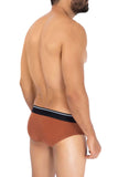 HAWAI 42191 Solid Microfiber Hip Briefs Color Amber