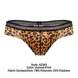 HAWAI 42345 Microfiber Thongs Color Animal Print