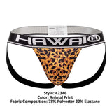 HAWAI 42346 Microfiber Jockstrap Color Animal Print