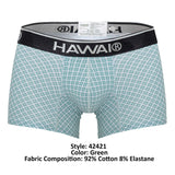 HAWAI 42421 Printed Trunks Color Green