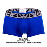 HAWAI 4986 Solid Athletic Trunks Color Royal Blue