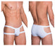 Hidden 958 Open Side Briefs Color White