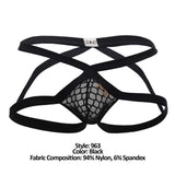 Hidden 963 Mesh Jockstrap Color Black