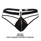 Hidden 967 Thongs Color Black