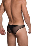 Hidden 972 Mesh Bikini-Thong Color Black