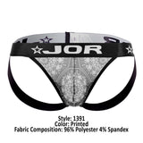 JOR 1391 Night Jockstrap Color Printed