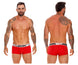 JOR 1607 JOR Trunks Color Red