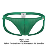 JOR 1632 Montecarlo Jockstrap Color Green