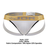 JOR 1727 Orion Jockstrap Color White