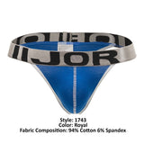 JOR 1743 Riders Thongs Color Royal