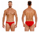 JOR 2004 Capri Swim Briefs Color Red