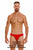 JOR 2004 Capri Swim Briefs Color Red