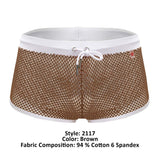 JOR 2117 Island Athletic Shorts Color Brown