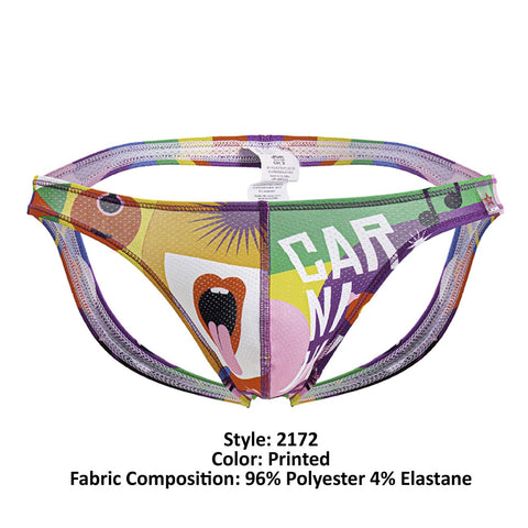 JOR 2172 Carnival Jockstrap Color Printed