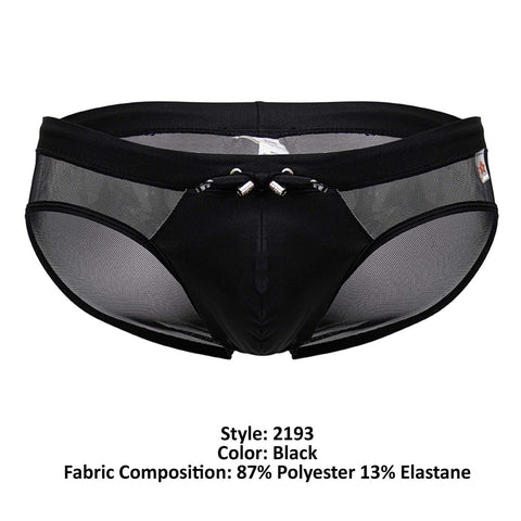 JOR 2193 Mystic Swim Briefs Color Black