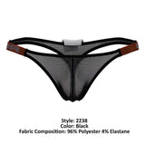 JOR 2238 Frost Thongs Color Black