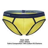 JOR 2244 Astra Briefs Color Yellow