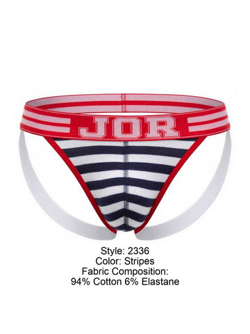JOR 2336 Santorini Jockstrap Color Stripes
