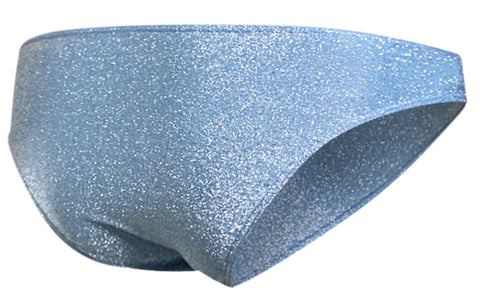 JUSTIN+SIMON XSJ01 Classic Bikini Color Lurex Blue