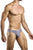 JUSTIN+SIMON XSJ01 Classic Bikini Color Lurex Gray