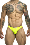 JUSTIN+SIMON XSJ01 Classic Bikini Color Neon Green