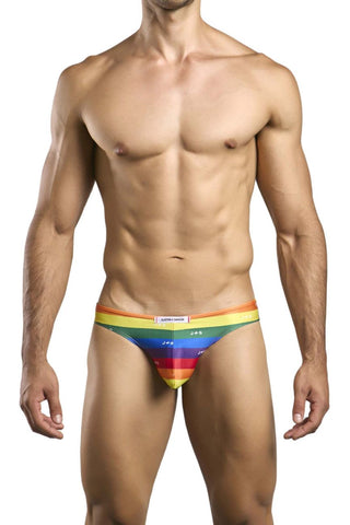 JUSTIN+SIMON XSJ01 Classic Bikini Color Pride Flag