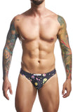 JUSTIN+SIMON XSJ01 Classic Bikini Color Psycodelic