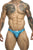 JUSTIN+SIMON XSJ01 Classic Bikini Color Turquoise