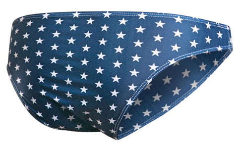 JUSTIN+SIMON XSJ01 Classic Bikini Color USA Flag