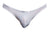 JUSTIN+SIMON XSJ01 Classic Bikini Color White Mesh