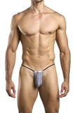 JUSTIN+SIMON XSJ02 Classic G-String Color Lurex Gray