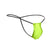 JUSTIN+SIMON XSJ02 Classic G-String Bulge Color Neon Green