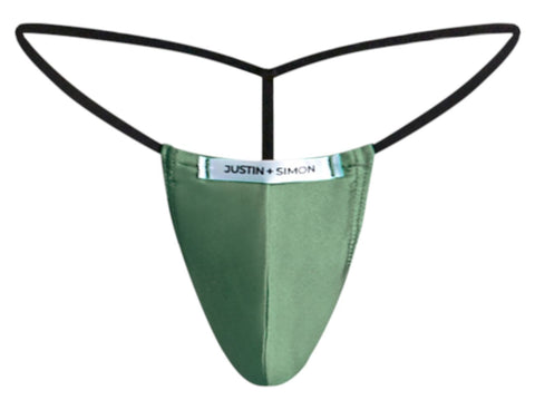 JUSTIN+SIMON XSJ02 Classic G-String Color New Green