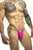 JUSTIN+SIMON XSJ02 Classic G-String Bulge Color Pink