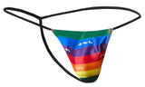 JUSTIN+SIMON XSJ02 Classic G-String Color Pride Flag