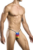 JUSTIN+SIMON XSJ02 Classic G-String Color Pride Flag
