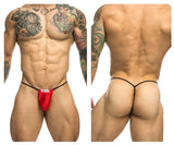 JUSTIN+SIMON XSJ02 Classic G-String Bulge Color Red