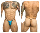 JUSTIN+SIMON XSJ02 Classic G-String Bulge Color Turquoise