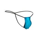 JUSTIN+SIMON XSJ02 Classic G-String Bulge Color Turquoise