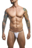 JUSTIN+SIMON XSJ02 Classic G-String Color White Mesh