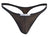 JUSTIN+SIMON XSJ03 Classic Thongs Color Black Mesh