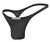 JUSTIN+SIMON XSJ03 Classic Thongs Color Black Mesh