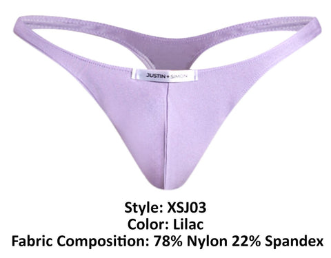 JUSTIN+SIMON XSJ03 Classic Thongs Color Lilac