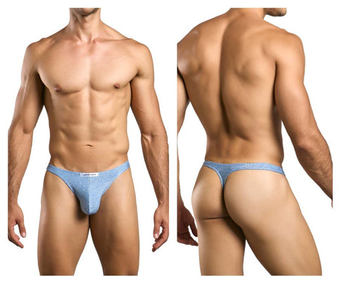 JUSTIN+SIMON XSJ03 Classic Thongs Color Lurex Blue