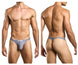 JUSTIN+SIMON XSJ03 Classic Thongs Color Lurex Gray