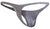 JUSTIN+SIMON XSJ03 Classic Thongs Color Lurex Gray