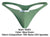 JUSTIN+SIMON XSJ03 Classic Thongs Color New Green