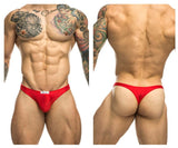 JUSTIN+SIMON XSJ03 Classic Thongs Color Red