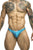 JUSTIN+SIMON XSJ03 Classic Thongs Color Turquoise